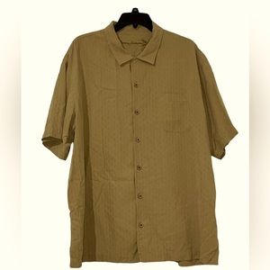 Tommy Bahama Mens XL short sleeve silk shirt